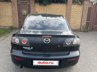 2007 Mazda 3 I (BK) Рестайлинг, чёрный, 195000 рублей, вид 2