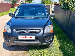 2010 Kia Sportage II Рестайлинг, чёрный, 780000 рублей, вид 2