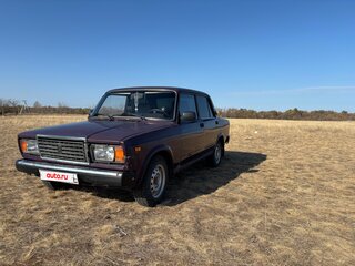 2002 Lada (ВАЗ) 2107, фиолетовый, 105000 рублей, вид 4