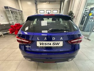 2026 Lada (ВАЗ) Vesta SW I Рестайлинг (NG), синий, 1834000 рублей, вид 4