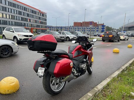 2014 Honda VFR 1200, красный, 1150000 рублей, вид 3