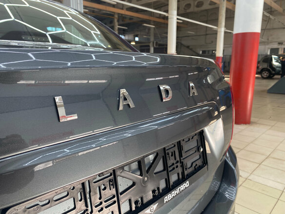2026 Lada (ВАЗ) Granta I Рестайлинг, серый, 1189000 рублей - вид 11