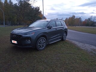 2018 Hyundai Santa Fe III Рестайлинг, серый, 2400000 рублей, вид 1