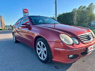 2006 Mercedes-Benz C-Класс 230 II (W203) Рестайлинг, красный, 490000 рублей, вид 3