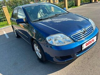 2005 Toyota Corolla IX (E120, E130) Рестайлинг, синий, 480000 рублей, вид 3