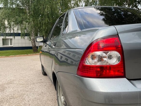 2008 Lada (ВАЗ) Priora I, серый, 200000 рублей - вид 4