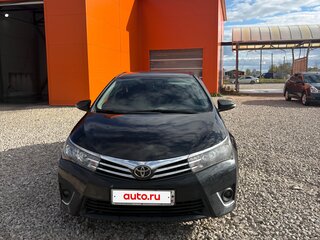 2015 Toyota Corolla XI (E160, E170, E180), чёрный, 1320000 рублей, вид 2