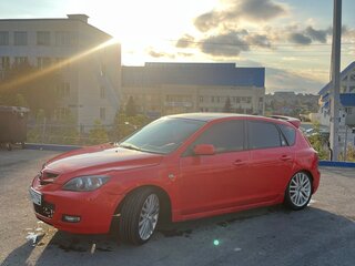 2007 Mazda 3 I (BK) Рестайлинг, красный, 515000 рублей, вид 4