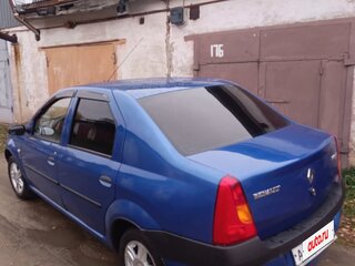 2009 Renault Logan I, синий, 290000 рублей, вид 4