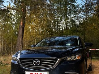 2015 Mazda 6 III (GJ) Рестайлинг, синий, 1850000 рублей, вид 2