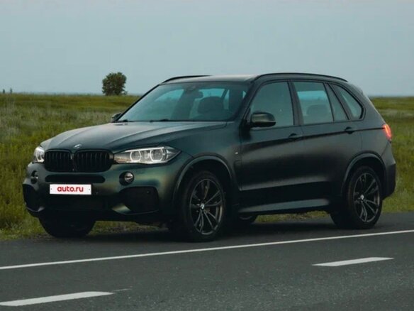 2017 BMW X5 40d III (F15), чёрный, 3750000 рублей
