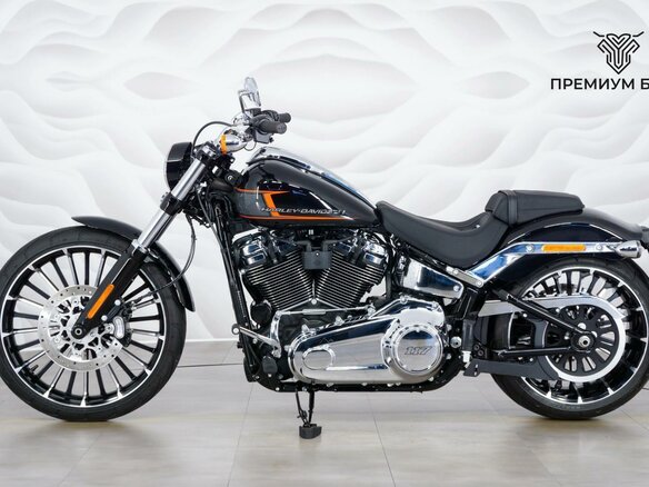 2024 Harley-Davidson Breakout, чёрный - вид 1