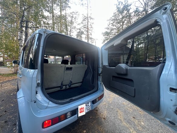 2002 Nissan Cube II (Z11), голубой, 319000 рублей - вид 11