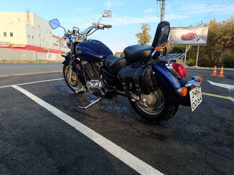 2000 Honda VT 1100, синий, 550000 рублей, вид 4