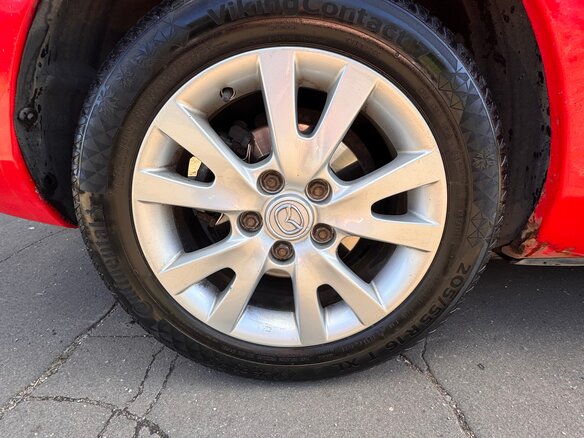 2007 Mazda 3 I (BK) Рестайлинг, красный, 600000 рублей - вид 9