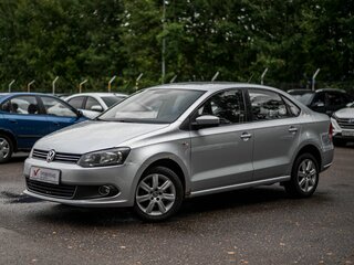 2013 Volkswagen Polo V, серебристый, 580000 рублей, вид 1