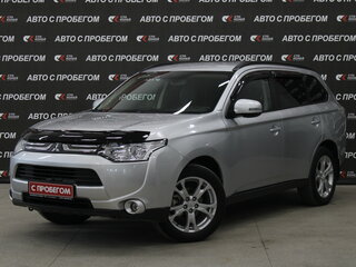 2013 Mitsubishi Outlander III, серебристый, 1436000 рублей, вид 1