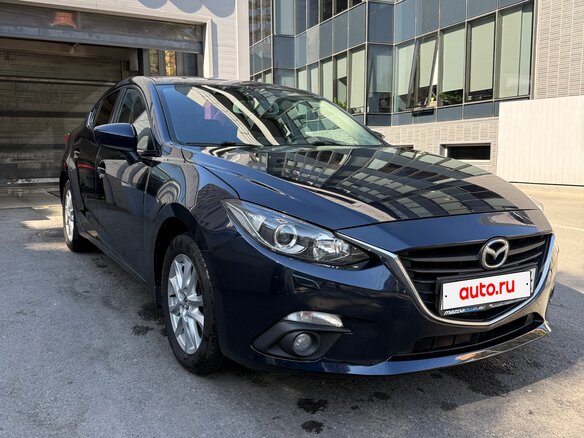 2013 Mazda 3 III (BM), синий, 1200000 рублей - вид 1