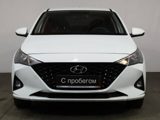 2021 Hyundai Solaris II Рестайлинг, белый, 1399000 рублей, вид 2
