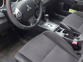 2008 Mitsubishi Lancer X, красный, 650000 рублей, вид 4