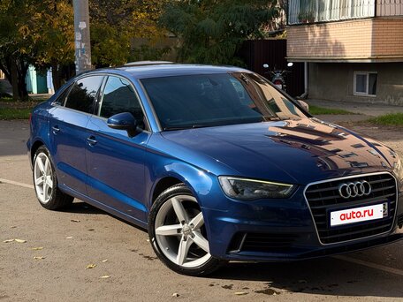 2015 Audi A3 III (8V), синий, 1499999 рублей, вид 1