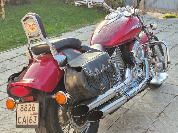 2000 Yamaha XVS1100, красный, 519000 рублей - вид 5