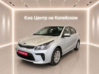 2018 Kia Rio IV, серебристый, 1209000 рублей, вид 1