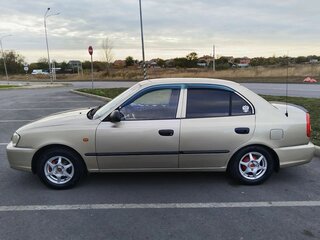 2006 Hyundai Accent ТагАЗ II, бежевый, 730000 рублей, вид 4