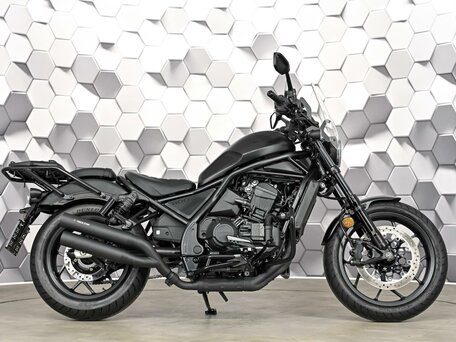 2025 Honda CMX 1100 Rebel, чёрный, 1399000 рублей, вид 3