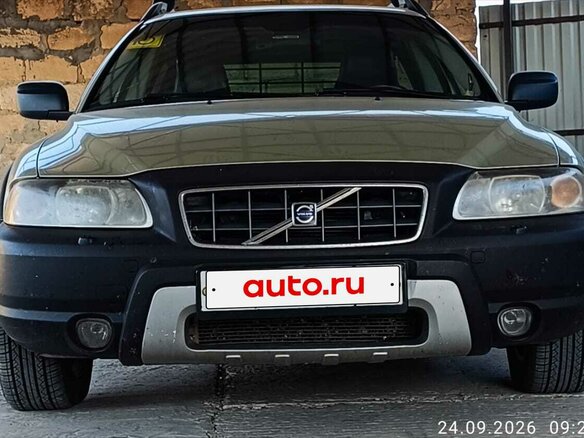 2006 Volvo XC70 I Рестайлинг, зелёный, 1300000 рублей - вид 3