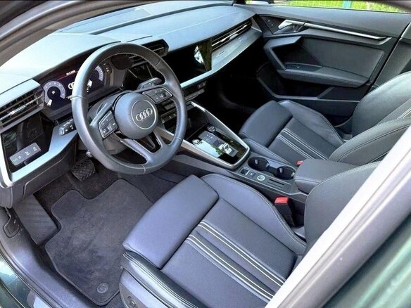 2023 Audi A3 Sportback 35 TFSI IV (8Y), зелёный, 2163000 рублей - вид 11