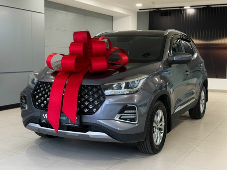2024 Chery Tiggo 4 Pro I Рестайлинг, серый, 1537000 рублей, вид 1