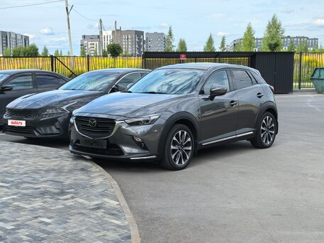 2020 Mazda CX-3 I Рестайлинг, серый, 2150000 рублей, вид 1