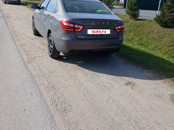 2021 Lada (ВАЗ) Vesta I, серый, 980000 рублей - вид 5