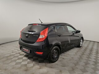 2011 Hyundai Solaris I, чёрный, 730000 рублей, вид 5