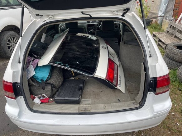 1998 Toyota Camry Gracia IV (XV20), белый, 480000 рублей - вид 10