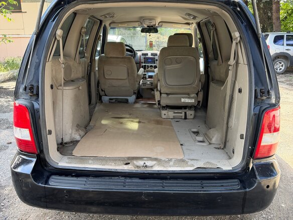 2005 Kia Carnival I Рестайлинг, чёрный - вид 6