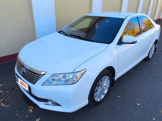 2012 Toyota Camry VII (XV50), белый, 1287000 рублей, вид 4