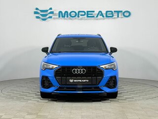 2019 Audi Q3 35 TFSI II (F3), голубой, 2650000 рублей, вид 2