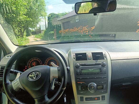 2007 Toyota Corolla AMT X (E140, E150), голубой, 630000 рублей - вид 5
