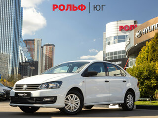 2019 Volkswagen Polo V Рестайлинг, белый, 1098000 рублей, вид 1