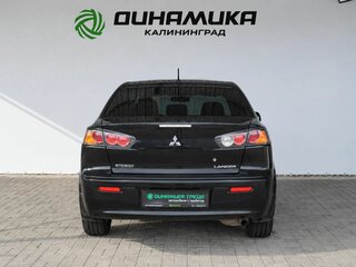 2012 Mitsubishi Lancer X Рестайлинг, чёрный, 790000 рублей, вид 4