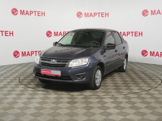 2015 Lada (ВАЗ) Granta I, синий, 317000 рублей, вид 1