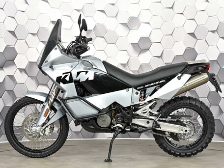 2004 KTM 950 Adventure, серебристый, 677000 рублей, вид 4