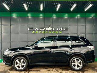 2014 Mitsubishi Outlander III Рестайлинг, чёрный, 1299000 рублей, вид 3