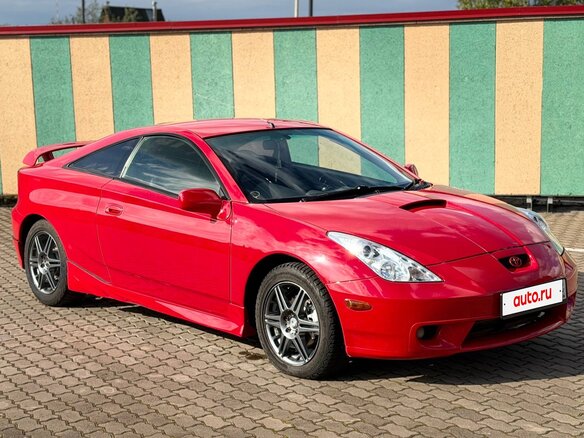2002 Toyota Celica VII (T230) Рестайлинг, красный, 750000 рублей - вид 6