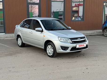 2015 Lada (ВАЗ) Granta I, серебристый, 520000 рублей, вид 1