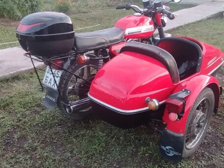 1981 Jawa 350/634, красный, 150000 рублей, вид 3