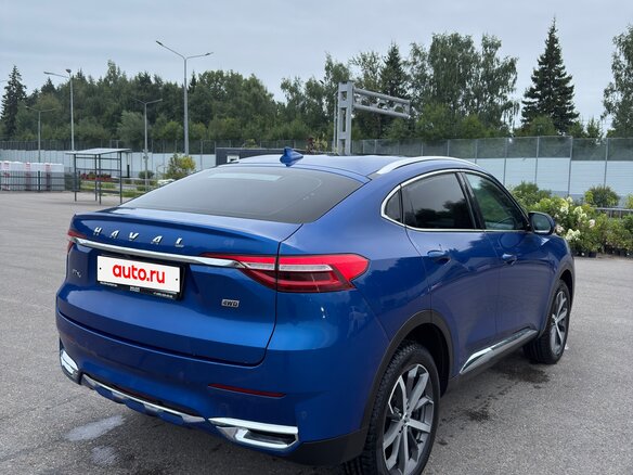 2022 Haval F7x I, синий - вид 2