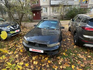 2003 Mitsubishi Galant VIII Рестайлинг, чёрный, 195000 рублей, вид 1